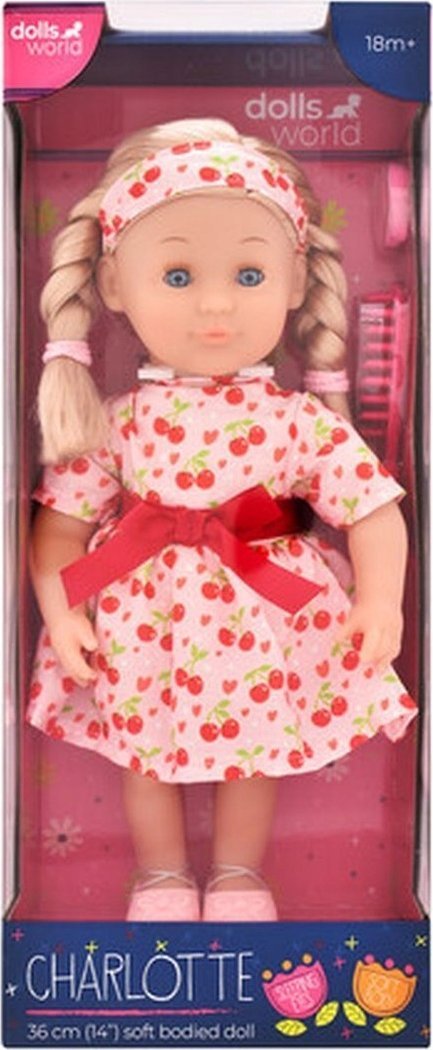 Dolls World DOLLS WORLD LALKA CHARLOTTE 36 CM