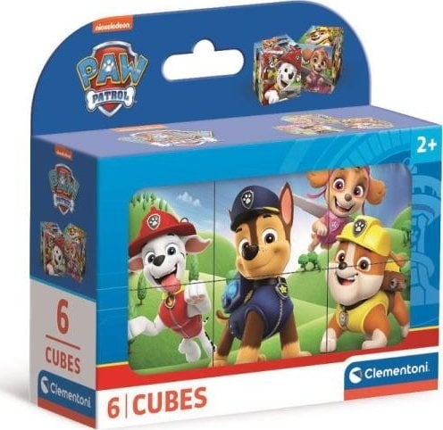 Clementoni KLOCKI OBROTOWE 6EL PAW PATROL CLM 40658 WB