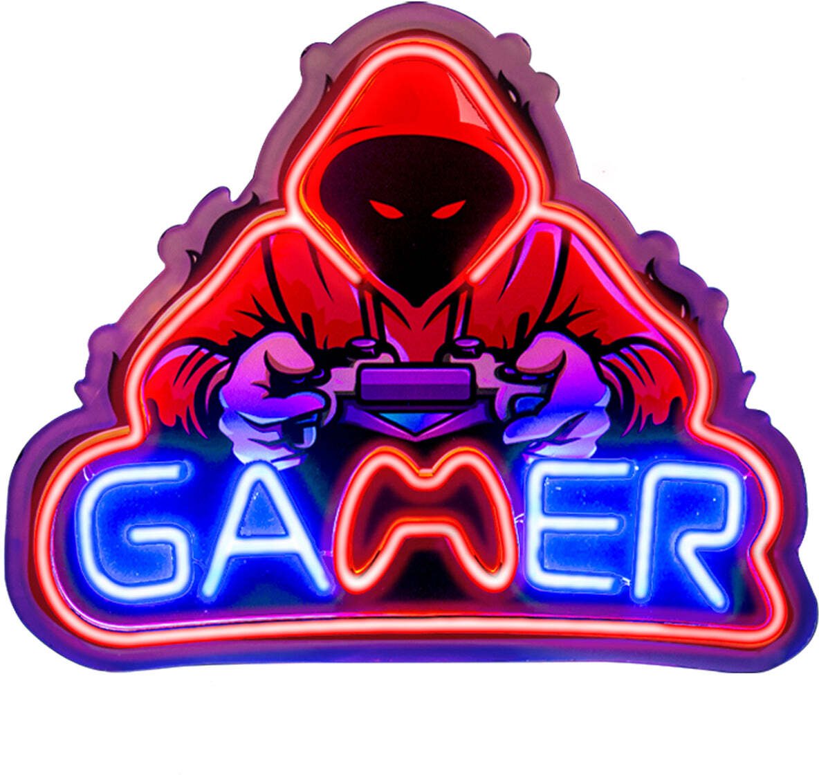 Led lampa SBS Gamer Mode On Neon effect 8018417516542 LUNEONGAMER (8018417516542)