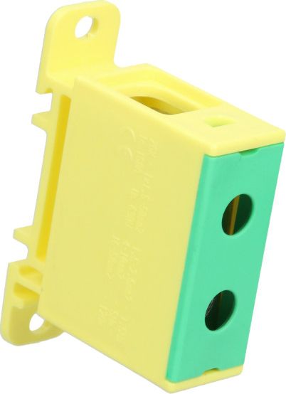 Incobex Złączka szynowa 1-torowa 50mm2 szara ZGX 1x50 żółto-zielona wer2 ENE-00196