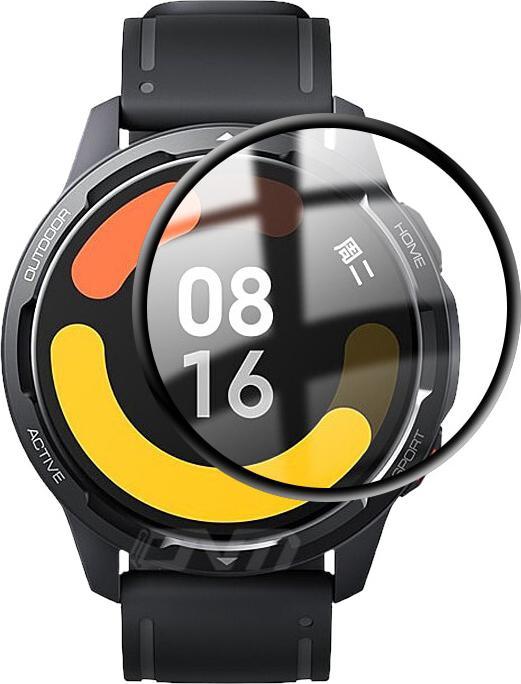 Braders Szkło Hybrydowe Black do Xiaomi Watch S1 Active