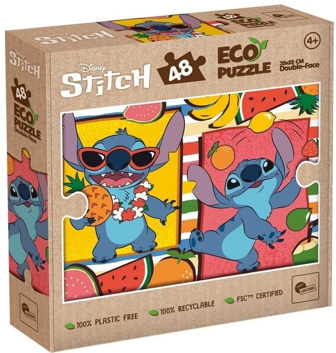 LISCIANI PUZZLE EKO DWUSTRONNE STITCH 48 EL.