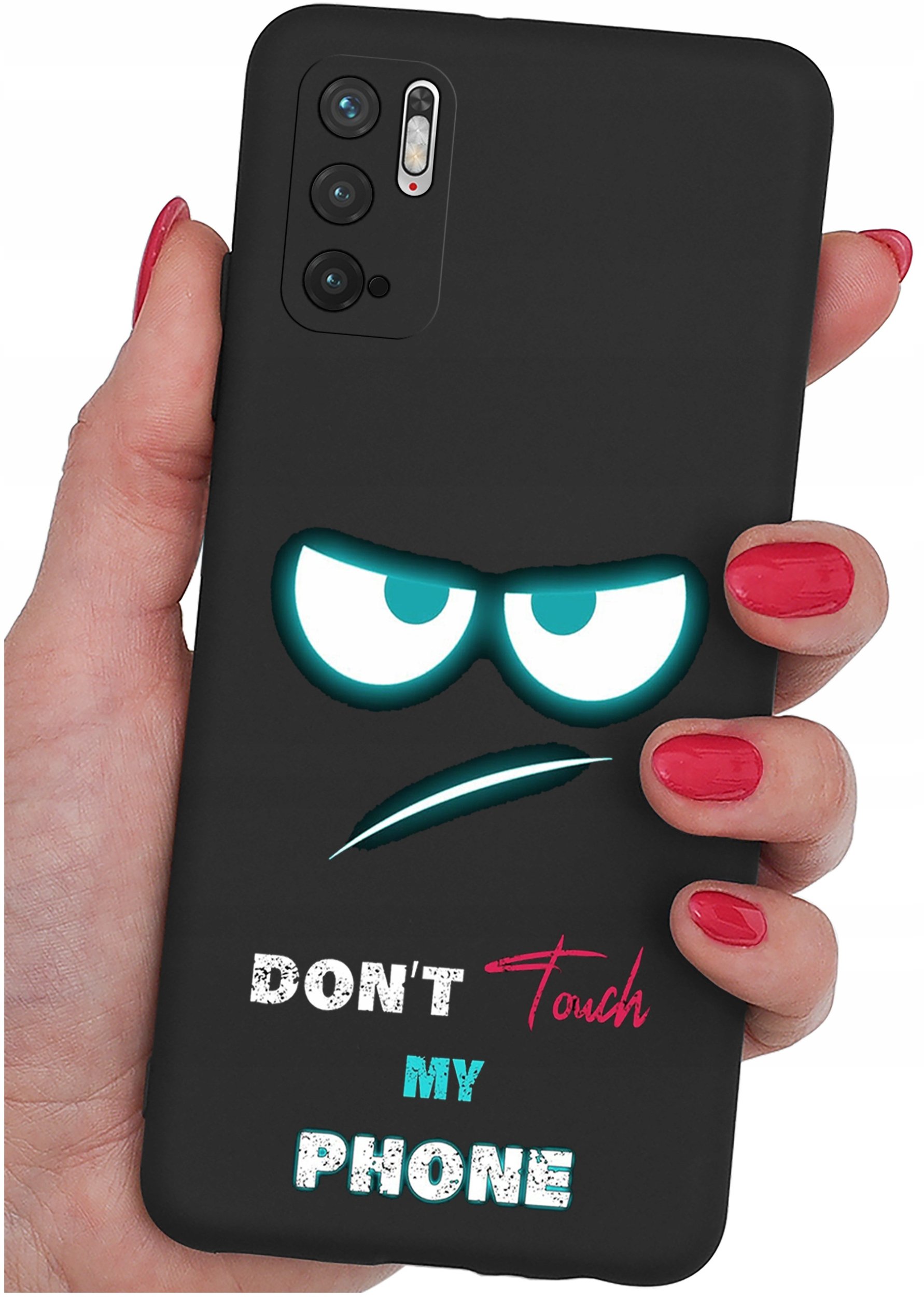 ETUI do Xiaomi Redmi Note 10 5G | WZORY | SILIKONOWE MATT CASE + SZKŁO 9H