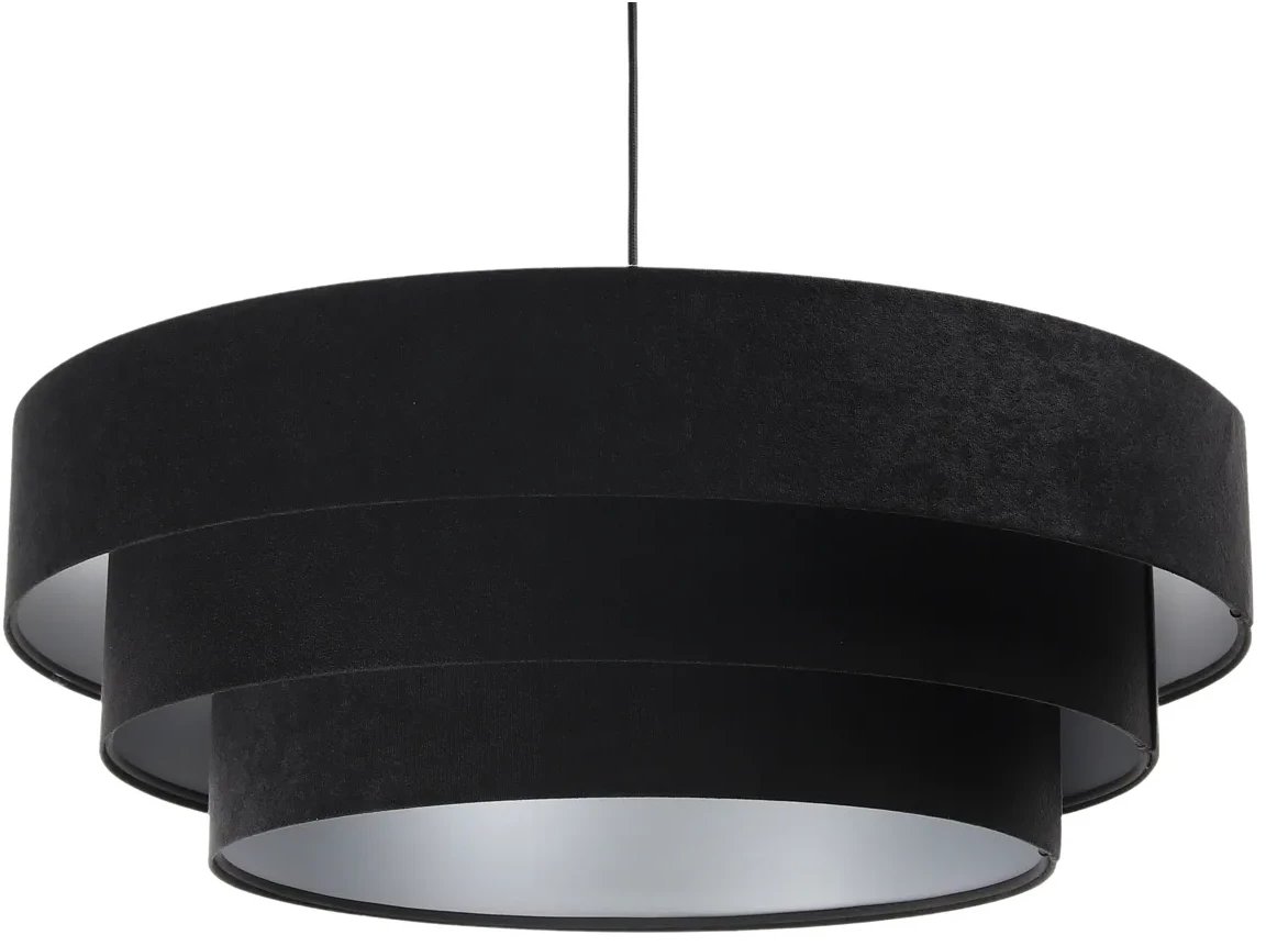 Lampa wisząca TRIO czarna/srebrna BPS KONCEPT