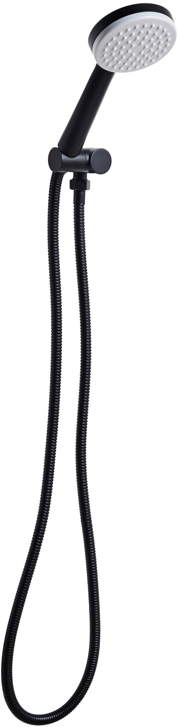 Słuchawka prysznicowa z wężem AYPATE Czarny