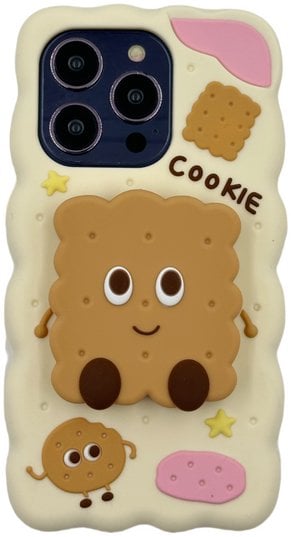 ETUI CASE 3D COOKIE Z PODSTAWKĄ IPHONE 13
