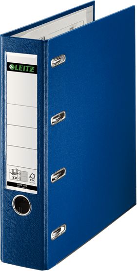 Segregator Leitz 2-dźwigniowy A4 75mm niebieski (10K170C)