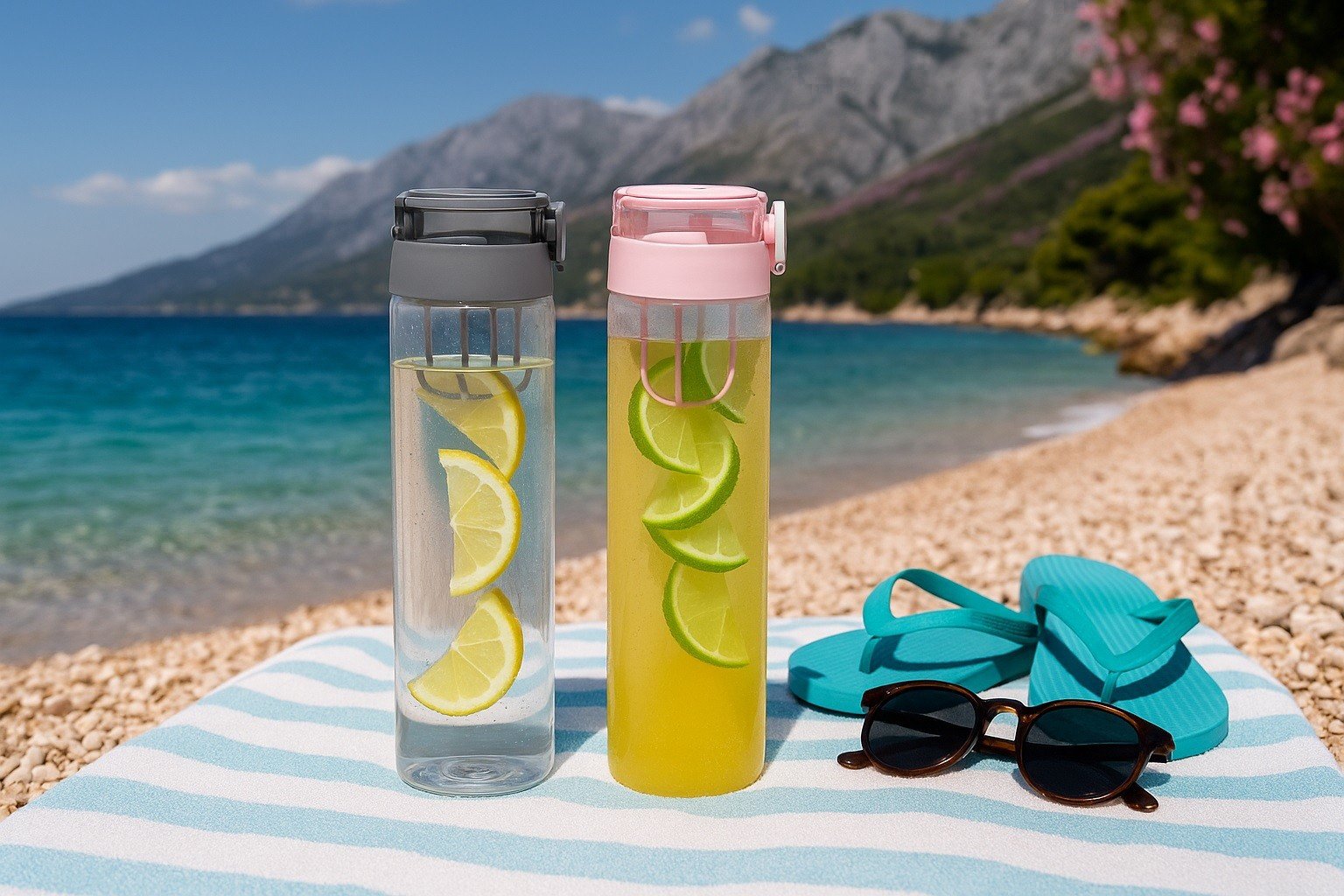Butelka na wodę 840 ml z wkładem na owoce Fruta