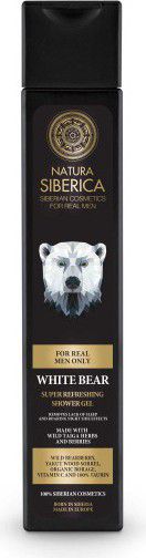 Natura Siberica Men Orzeźwiający żel pod prysznic Biały Niedźwiedź