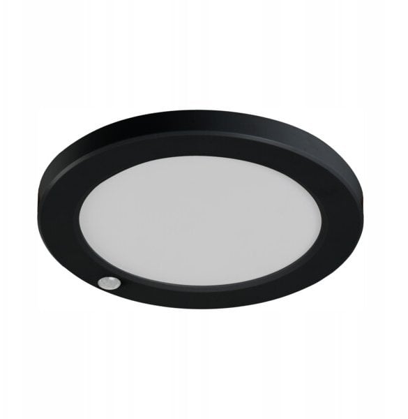 Oprawa downlight LED z czujnikiem ERGA PIR 17W CCT-B max 1600lm 3000-6500K ciepła/neutralna/zimna IP20 5 lat Gwar. czarny 24605