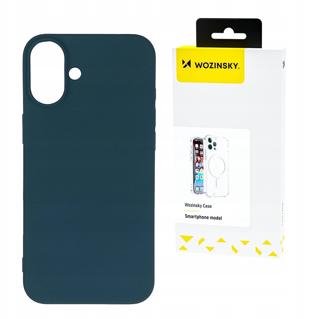 Silikonowe etui Wozinsky Silicone Case na Samsung Galaxy S25+ - niebieskie