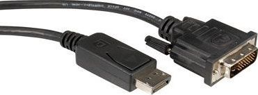 Kabel Roline DisplayPort - DVI-D 5m czarny