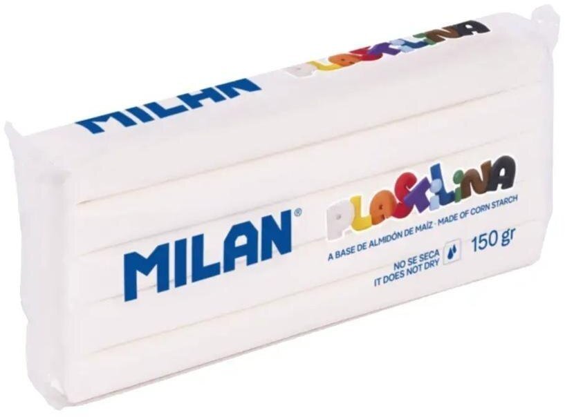 PLASTELINA 150gr biała