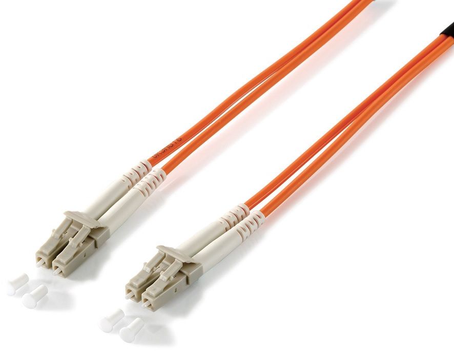 Equip Patchcord światłowodowy LC - LC Multimode Duplex OM1, 1m (254421)