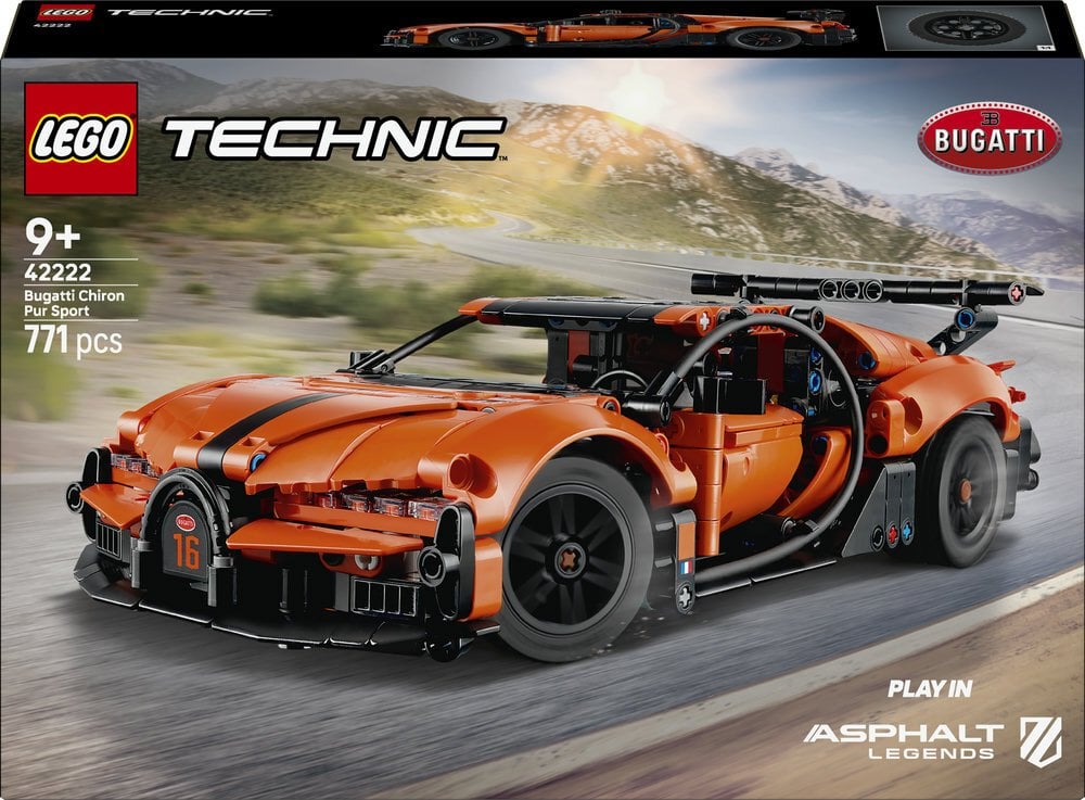 LEGO Technic Hipersamochód Bugatti Chiron (42222)