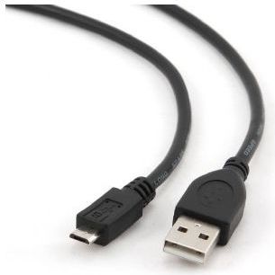 Kabel USB Gembird USB-A - microUSB 3 m Czarny (CCP-MUSB2-AMBM-10)