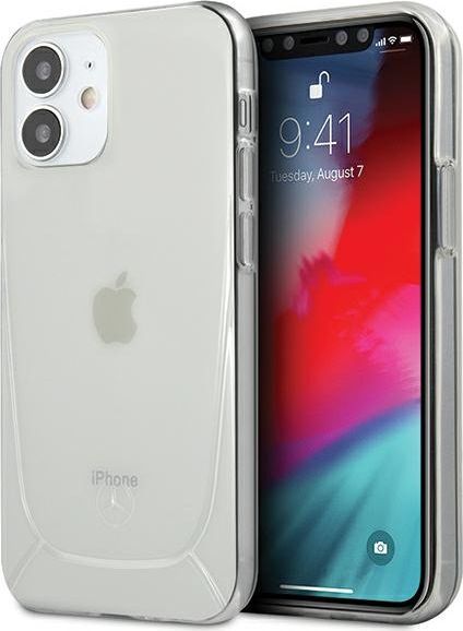 Mercedes Mercedes MEHCP12SARCT iPhone 12 mini 5,4" clear hardcase Transparent Line