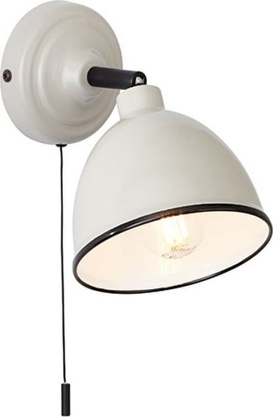 Kinkiet Brilliant Kinkiet ścienny do sypialni szary Brilliant Telio 97002/22