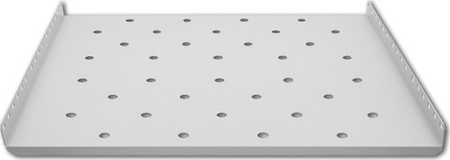 Qoltec Półka do szafy Rack stała | 490x433 | Szara