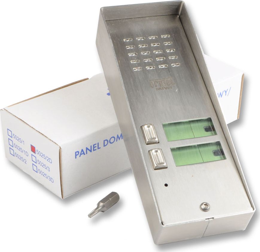 Pulsar Kaseta zewnętrzna dwurodzinna panel URMET 5025/2D