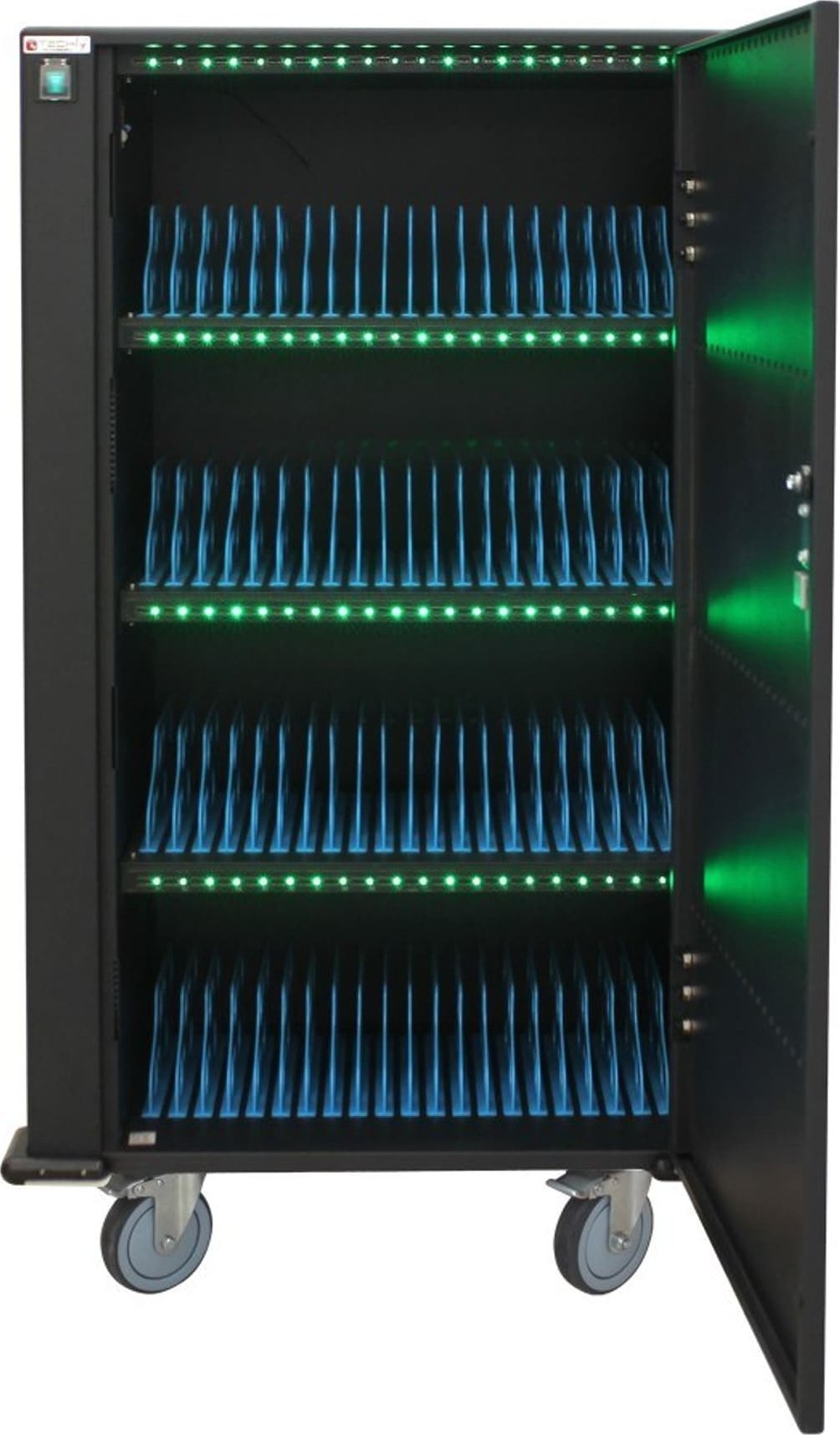 Ładowarka Techly Szafa do ładowania 80 tabletów telefonów 80 portów USB 5V (108712)