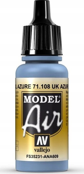 Vallejo Vallejo: 71.108 - Model Air - UK Azure Blue (17 ml)
