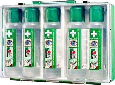 Cederroth Walizka z płukankami Cederroth Eye Wash, 5x500 ml