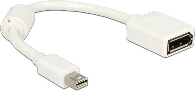 Adapter AV Delock DisplayPort Mini - DisplayPort biały (65427)