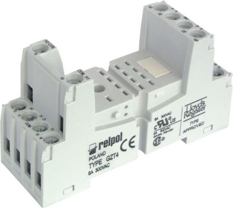 Relpol Gniazdo przekaźnika R4 GZT4 szare (856050)