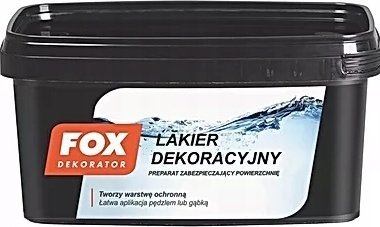 Fox Lakier dekoracyjny bezbarwny matowy 1l