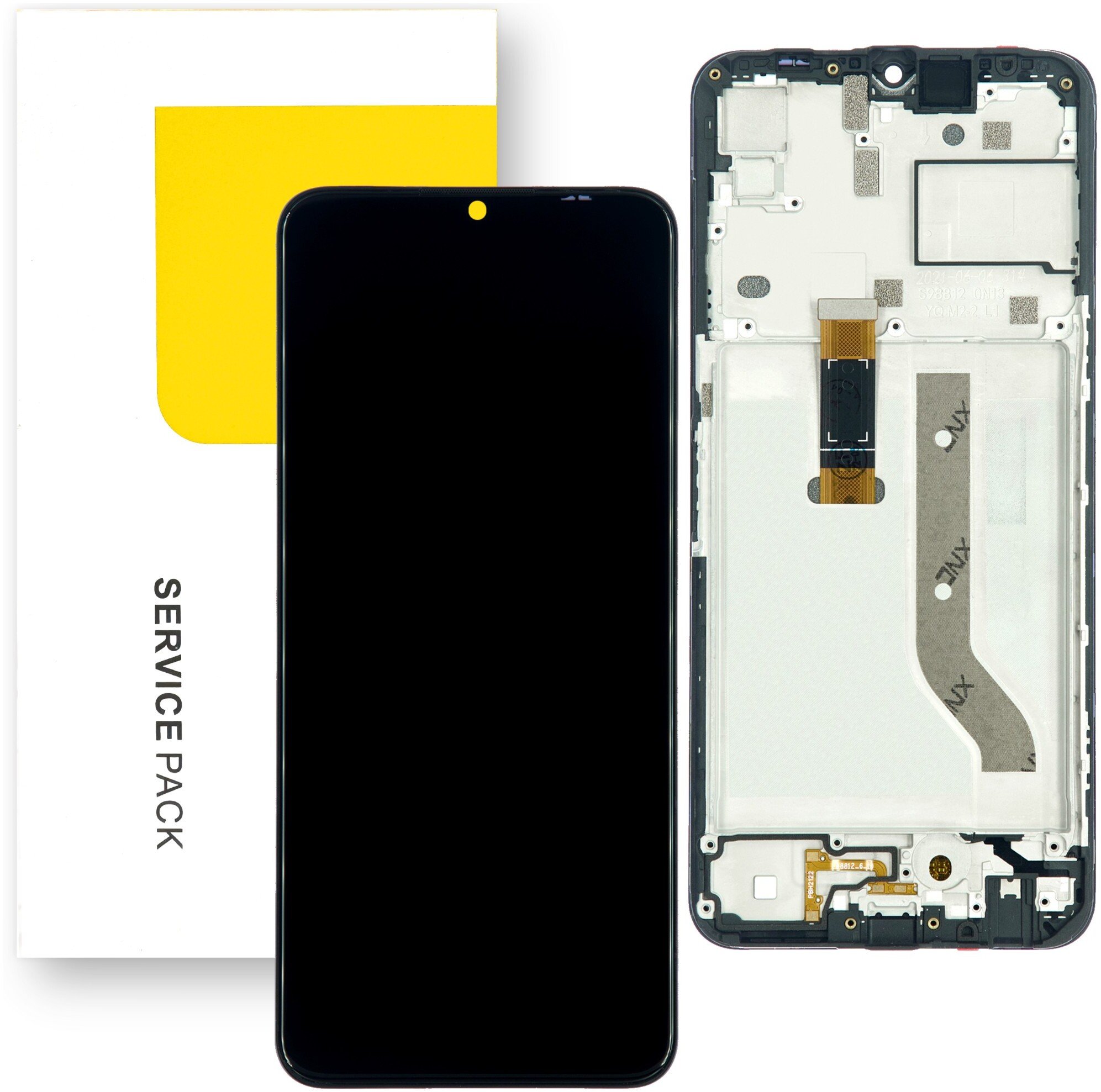 Wyświetlacz do Motorola Moto G50 5G LCD XT2149-1 Ramka Oryginał Mobilepart