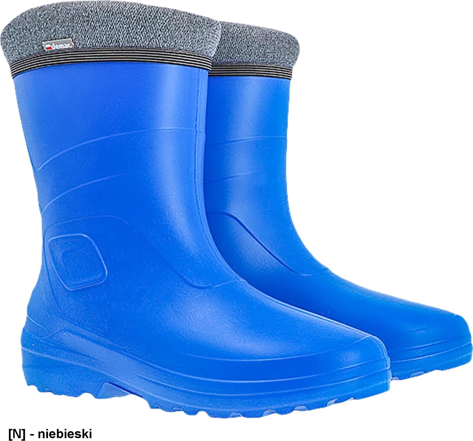 R.E.I.S. BDLUCY - Buty młodzieżowo-damskie typu kalosz - niebieski 42