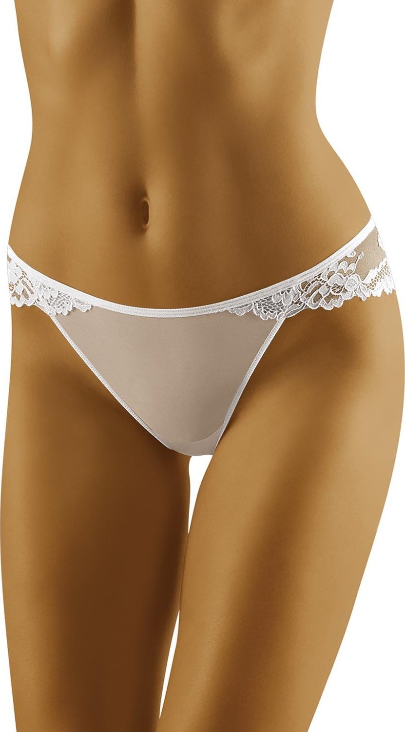 Wolbar Wol-Bar Elen biały L Majtki figi