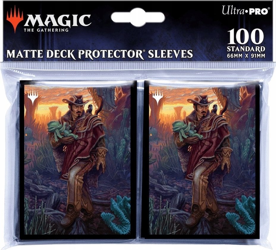Ultra-Pro Ultra-Pro: Magic the Gathering - Outlaws of Thunder Junction - Matte Deck Protector Sleeves - Yuma, Proud Protector (100 szt.)