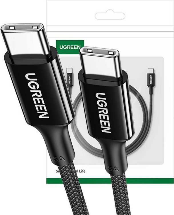 Kabel USB Ugreen USB-C - USB-C Czarny (20478)