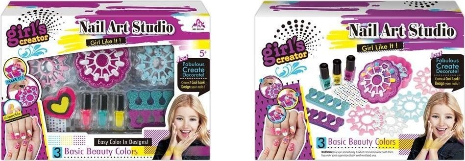 Zestaw do ozdabiania paznokci