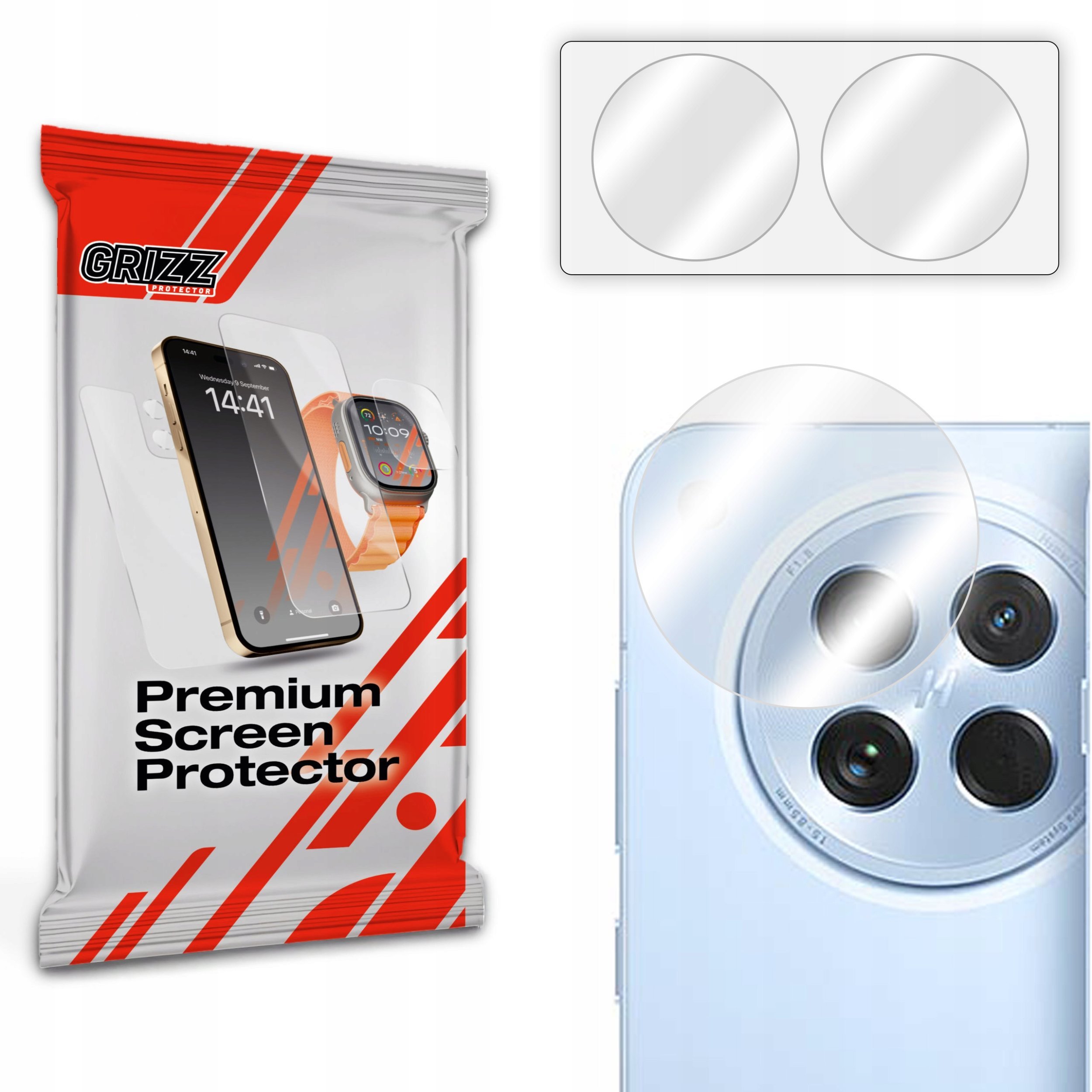 Szkło na aparat GrizzGlass HybridGlass Camera do Oppo Find X8s