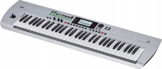 Korg i3 Silver Stacja Robocza 61 Klawiszy z Sekwencerem i Efektami Nowa