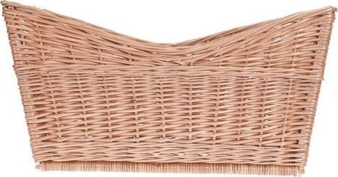 WickerPL Wiklinowy Prostokątny Kosz na Sklejce 65x43 H25/33 cm
