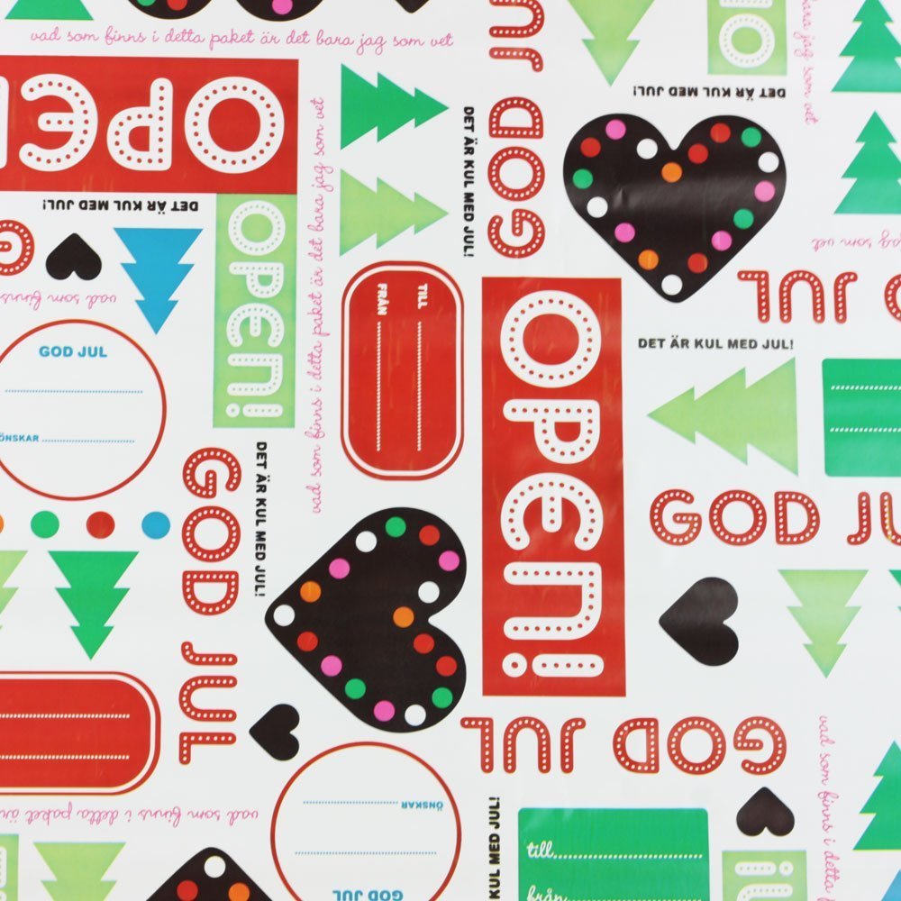 Papier do pakowania prezentów 57cmx10m 10m7