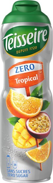 Teisseire Syrop koncentrat owoce tropikalne Zero cukru 600ml - Teisseire