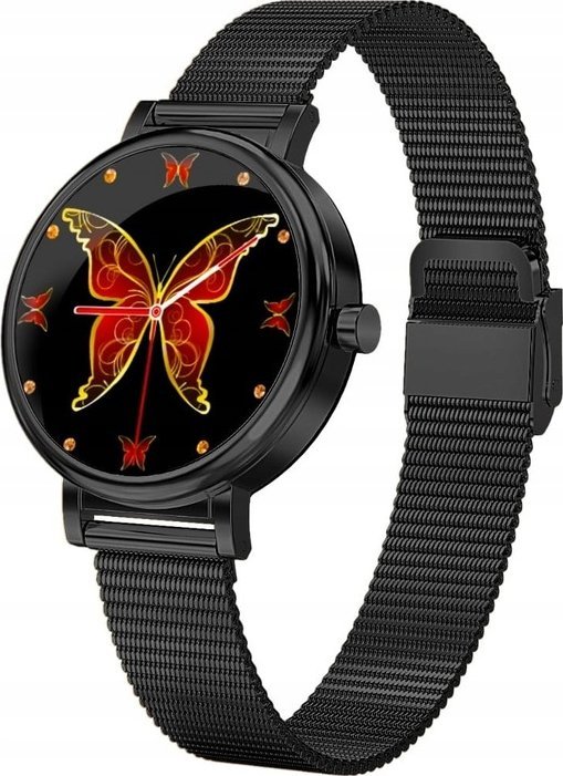 Smartwatch Rubicon LW06 Czarny (RNBE64BIBX05AX)