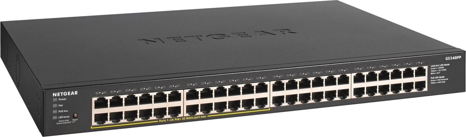Switch NETGEAR GS348PP-100EUS