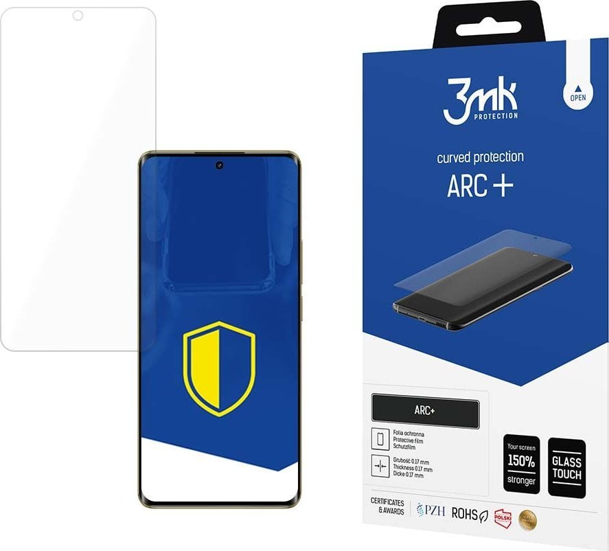 3MK Folia ARC+ Realme 12 5G Folia Fullscreen