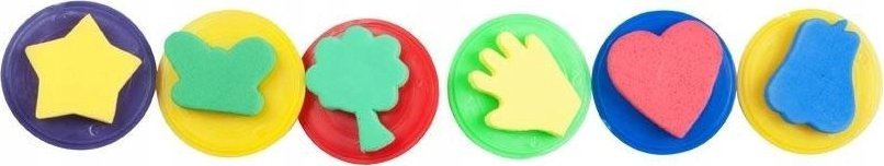 MFP paper pieczątki z pianki 5,5cm/6 szt. (EVA) 4000543