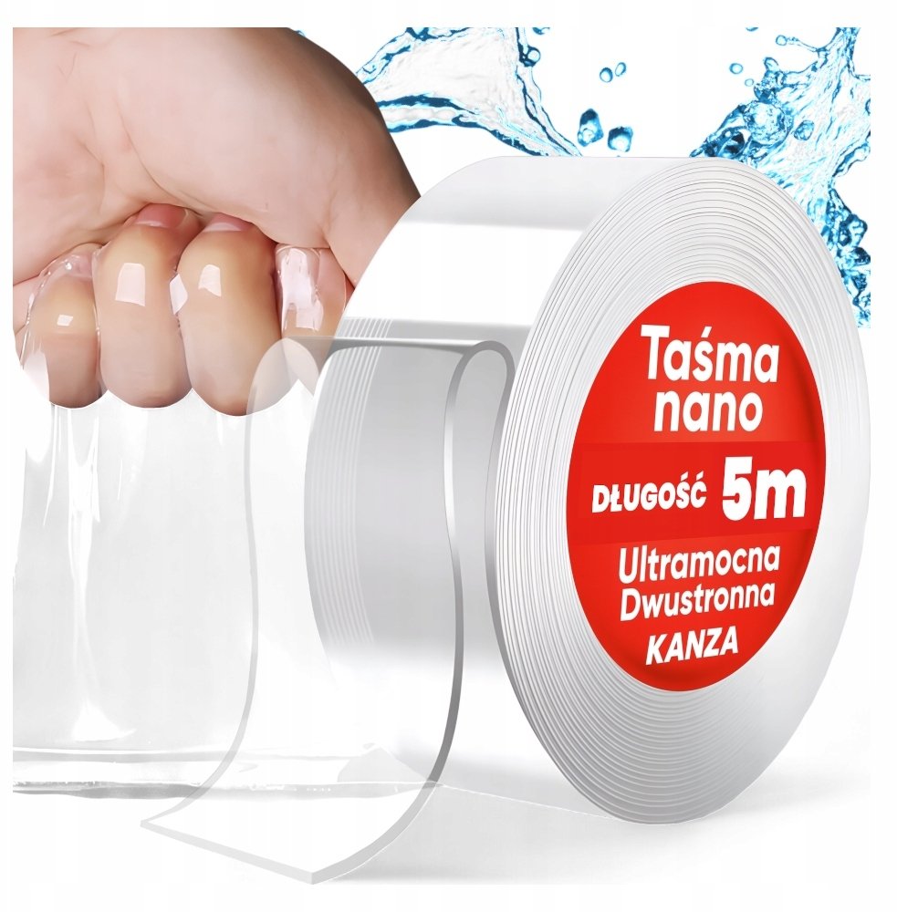 Hitbaits Taśma nano dwustronna żelowa 500cm