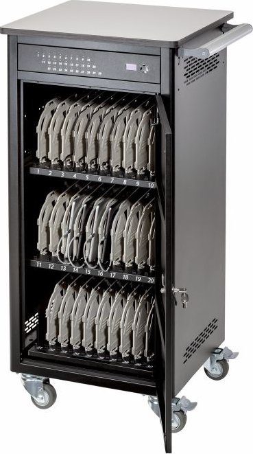 PARAT Trolley C30 na 30 Tablets/Chromebooks/Ultrabooks bis 35,56cm 14Zoll iOS/And/Win Charge Only ohne Kabel schwarz