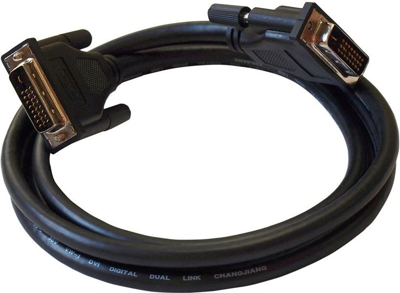 Kabel Art DVI-D - DVI-D 1.8m czarny (KABDVI DUAL 1.8M AL-OEM-131)