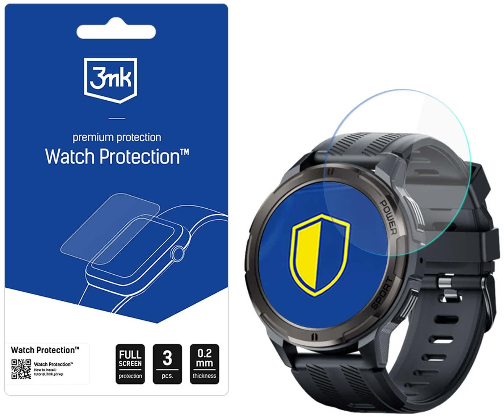 RUBICON RNCF26 - 3MK WATCH PROTECTION FLEXIBLEGLASS