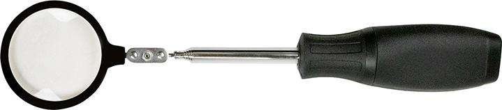 Lupa inspekcyjna teleskopowa okrągła 50mm,240-680mm